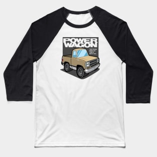 Cashmere - Power Wagon (1980 - White-Based) Baseball T-Shirt